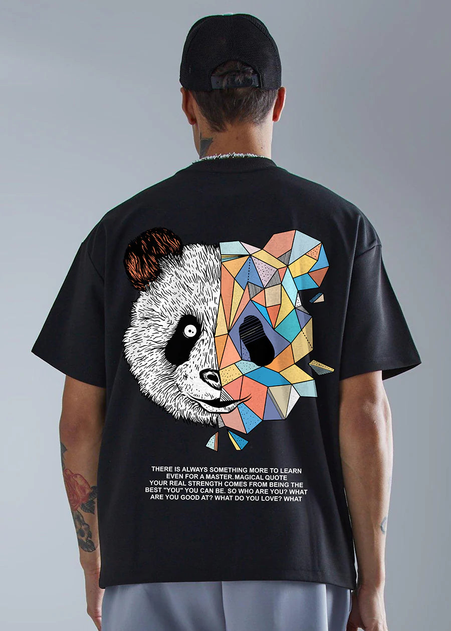 "Panda Puzzle" Graphic T-shirt