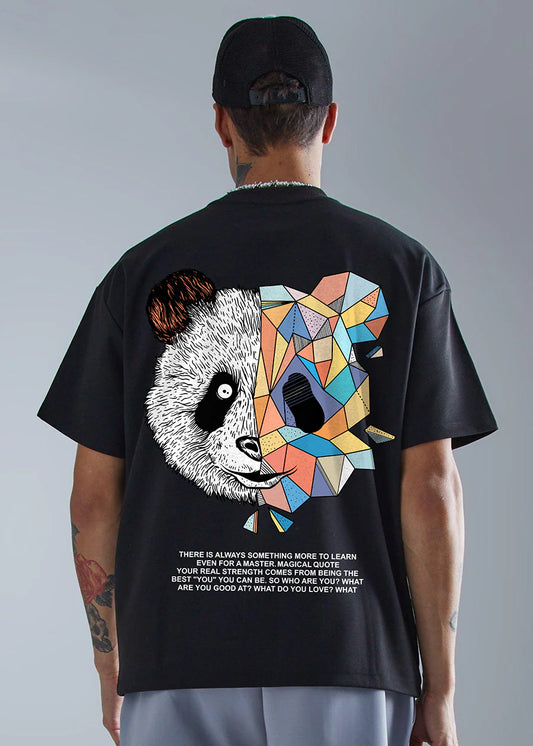"Panda Puzzle" Graphic T-shirt